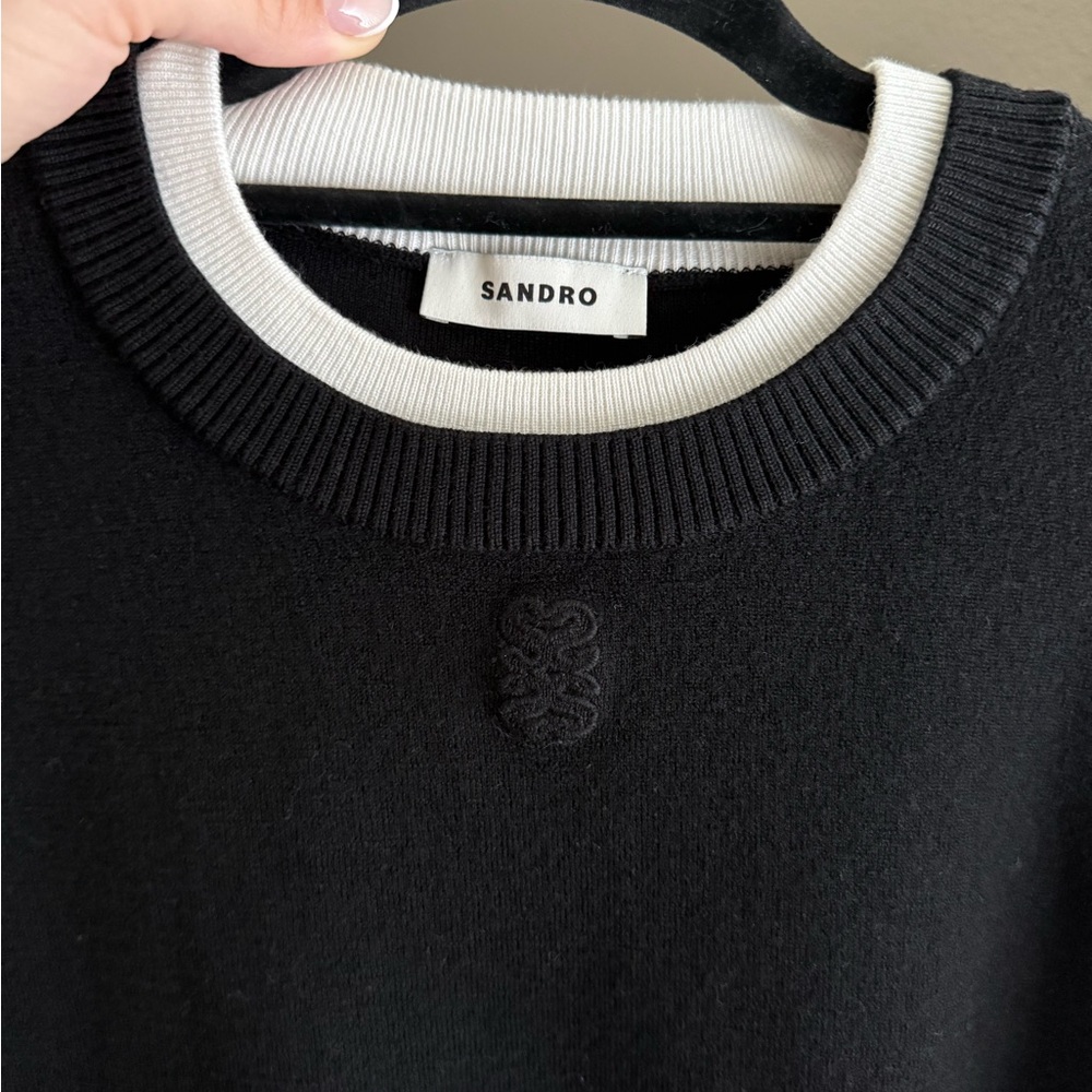 Sandro Nimbus wool blend sweater